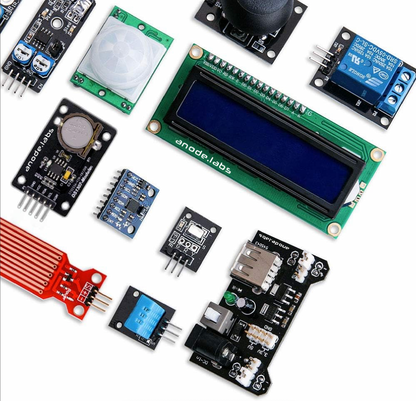 ◣ anode.labs | 37-in-1 Sensor Modules Kit with Compatible with Arduino UNO R3 MEGA Nano Raspberry pi 4